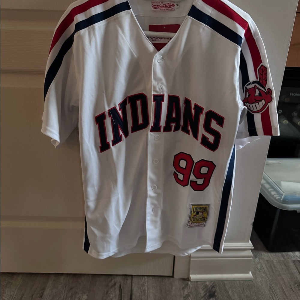 Cleveland Indians Jersey from movie Major League Baseball: Vaughn 99